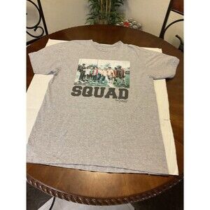 The Sand Lot Squad Gray Tee T-Shirt Short Sleeve Adult  Size XL Graphic Design